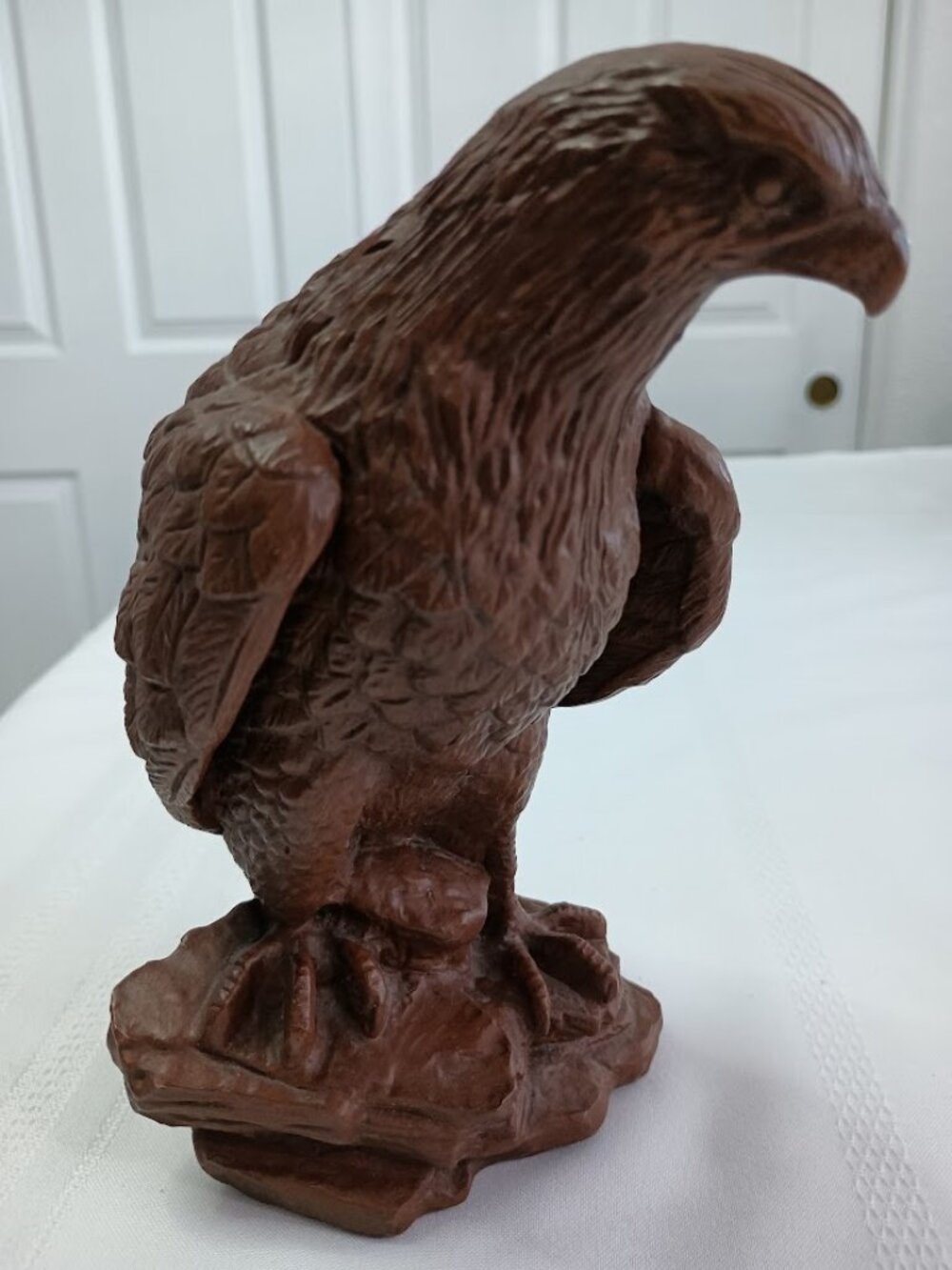 Vintage Bald Eagle Sculpture by Red Mill Mfg. USA